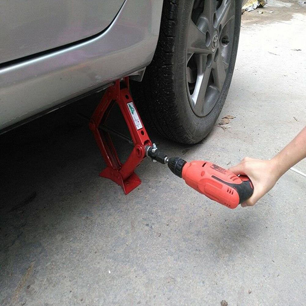 Адаптер для ножничного домкрата 1/2 дюйма, автомобильный адаптер для ножничного домкрата, адаптер для приводного ударного гайковерта, домкрат для выравнивания прицепа для автофургона