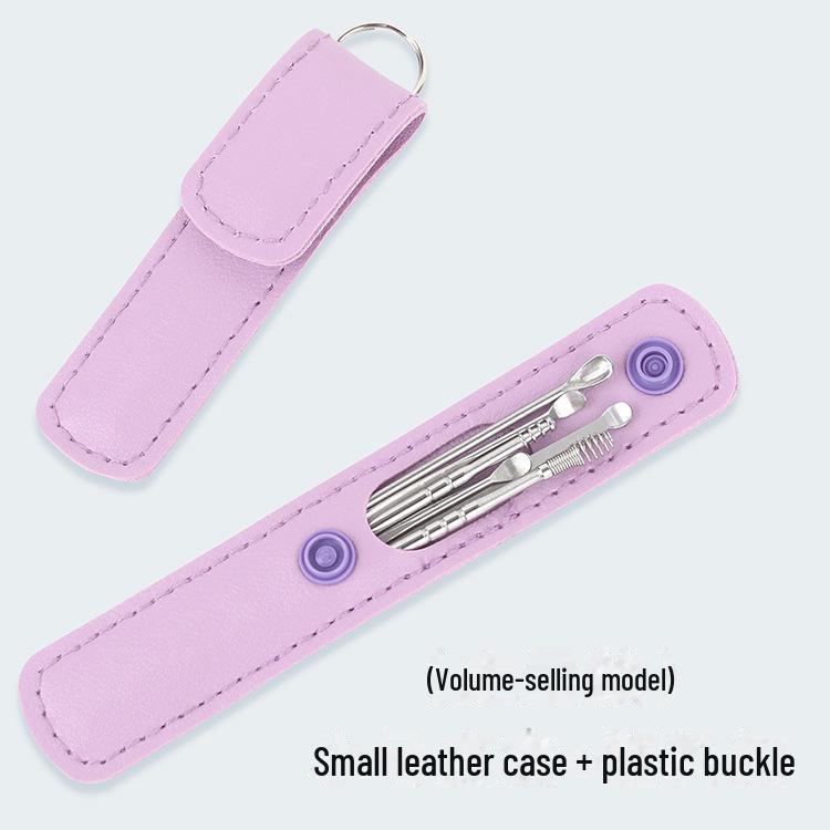 «Набор из 6 спиральных инструментов для чистки ушей для взрослых — портативный набор для чистки ушей»