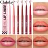 Mist Top Matte Nude Outline Matte Lip Liner Waterproof Spin Lipstick Pen