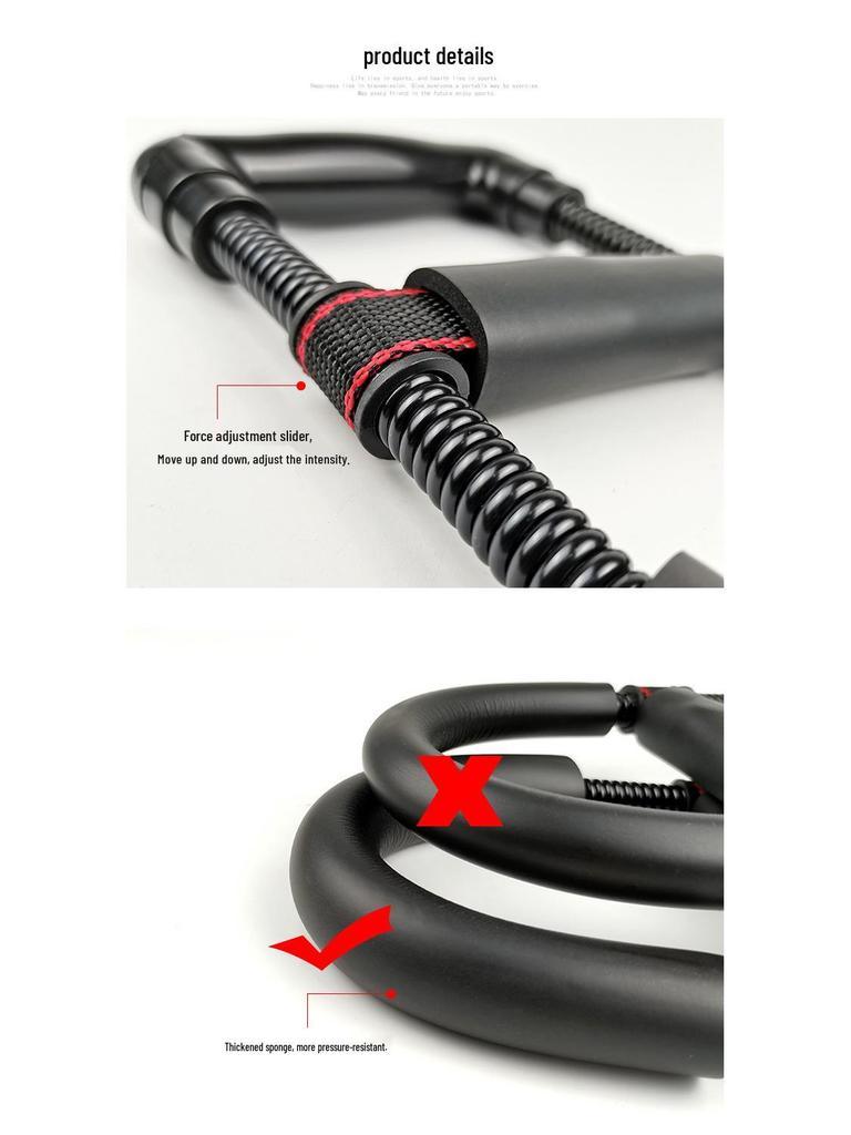 Electroplated Forearm & Wrist Strength Trainer for Men - Home Fitness Equipment