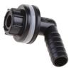 Plastic Fitting Water for Tank Connector Elbow Adapter for Rain Barrels Small Water Tanks Poultry Waterer Equipment