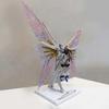 HG 1/144 Mighty Strike Freedom Gundam Wings of Light 3D Effect Figure (Clear) + Action Base [Parallel Import]