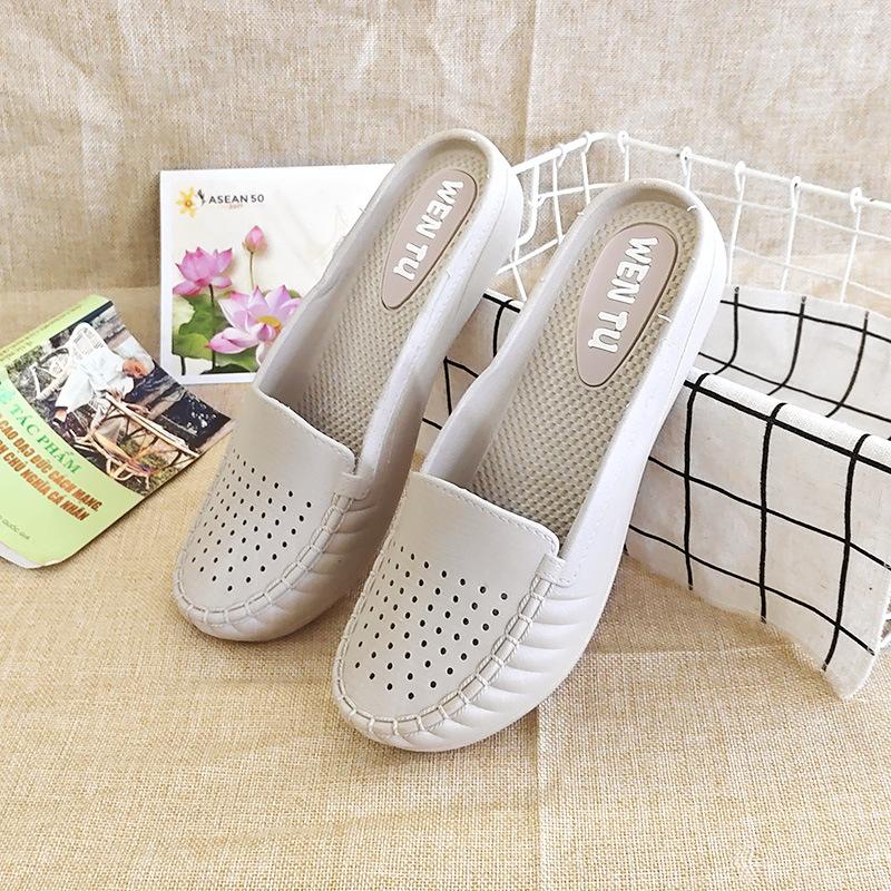 Новые удобные мягкие женские шлепанцы в цветах макарон для лета, легкие дышащие нескользящие пляжные туфли