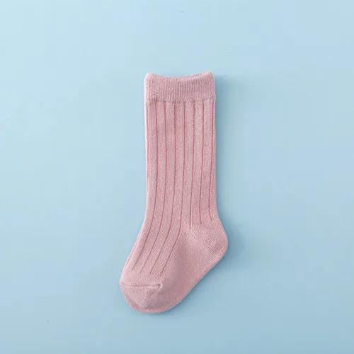 Kids Boy Girl Socks Cotton Striped Soft Baby Knee Long Children's Socks School Sport Casual Baby Sock For Boys Girl 0-5Y