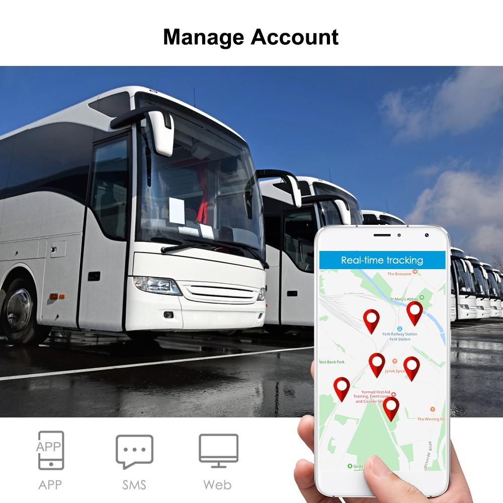 Car Tracker Mini GPS Tracker Car TK905Mini 1500mAh TKSTAR GPS Tracker Locator Magnet Free APP Vehicle GPS PK TK905 GF07