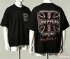 West Coast Choppers Футболка для фаната Унисекс Унисекс Харадзюку Оверсайз Унисекс С коротким рукавом Уличная одежда Высокое качество Для пар Мягкая