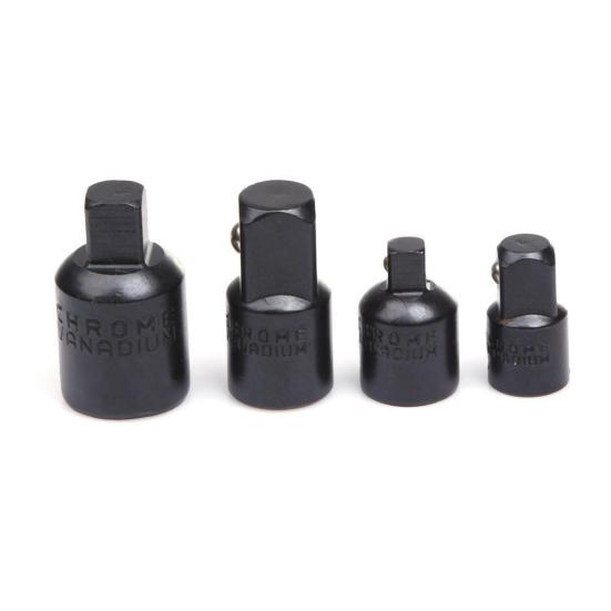 4Pcs 1/4 3/8 1/2 Drive Socket Adapter Converter Reducer Air Impact Socket Wrench