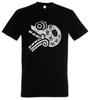 Aztec Skull T-Shirt Aztecs Empire Tattoo American Indians Tribe Symbol Sign