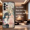 A-Aya T-Takano Phone Case For Samsung Galaxy A73,31,32,72,41,53,52,71,22,5G,Note,J7,8,9 Soft Black Silicone Cover