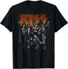 KISS Унисекс Взрослый Приталенная Черная Мультяшная Унисекс Футболка