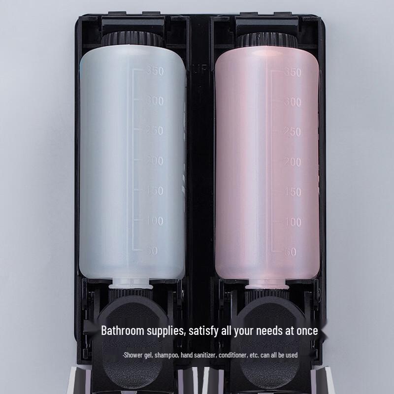 OLOEY Wall-mounted Dual-Head Soap Dispenser