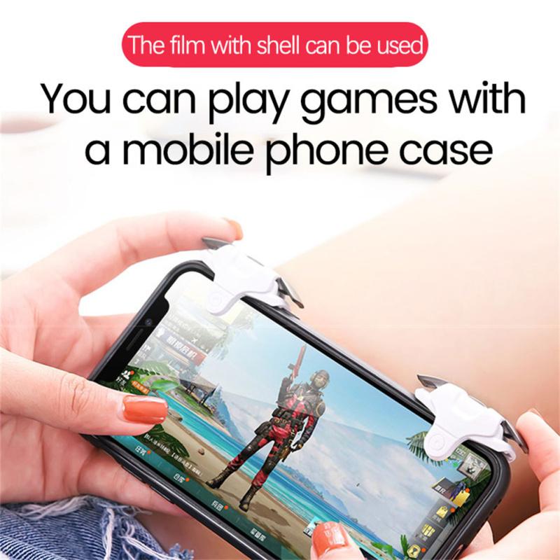 Game Auxiliary Buttons Controller Mobile Phone Gaming Joysticks Gamepad Compatible For