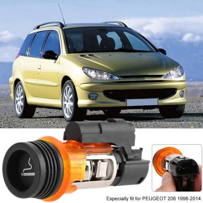 Прикуриватель - Peugeot - 822754 - Черный - Универсальный - Совместим с 206 308 406 607 1007