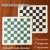 Foldable Portable Leather Chessboard for Kids & Students - Soft & Durable, Available In Small, Medium, Large (64 Squares)