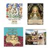 2026 Medieval Cat Mindful Magic Wall Calendar 12 Months Daily Weekly Monthly Agenda Schedule Organizer Planner Home Office Decor