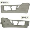 For 2008-2010 Ford F250 F350 Front Driver Seat Panel Trim Black/Gray/Red/Tan