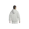 Nike Мужская куртка с капюшоном на молнии с вышитым логотипом, серая DR0404-063