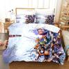 3D Printed Anime Attack On Titan AOT Bedding Set Duvet Cover Double Twin Full Queen King Adult Kids Bedclothes Quilt Cover