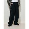 [Beams] Pants 2 Pleats Wide Slacks Men's BLACK L 11230581120