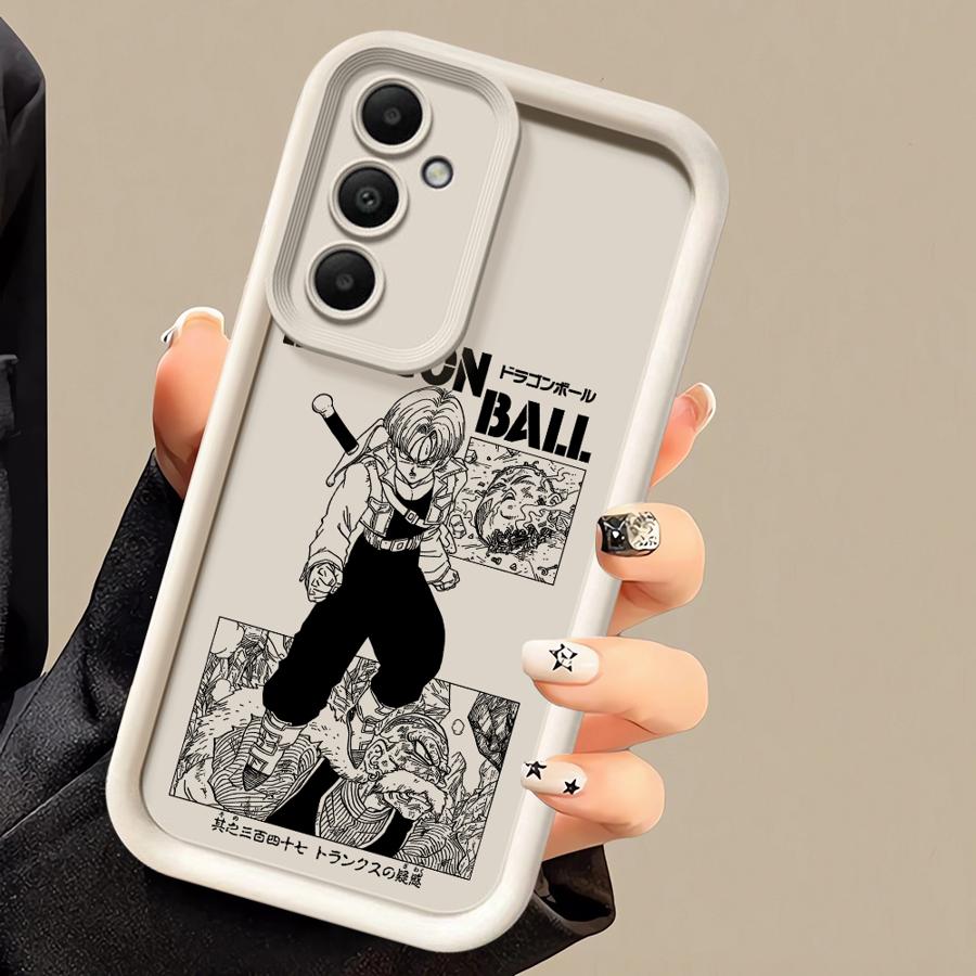Чехол-бампер Soft Shell для Samsung Galaxy A16 A23 A12 A36 A14 A32 A34 A56 A26 A22 A24 A13 A33 Dragon Ball Goku Trunks