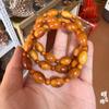 Браслет Мала из бусин тайханского кипариса и оливы 1,2x1,7 с разделительными бусинами 0,6 для мужчин и женщин