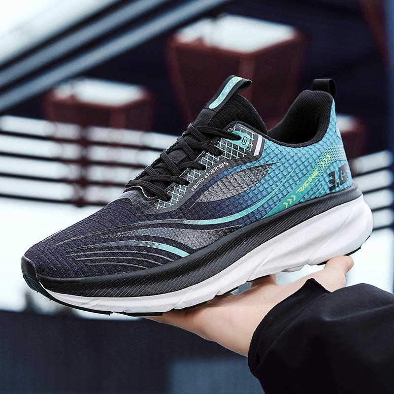 Новые летние и осенние ультралегкие кроссовки для бега спортивная обувь дышащая амортизирующая мягкая подошва студенческие кроссовки легкие кроссовки для бега мужские