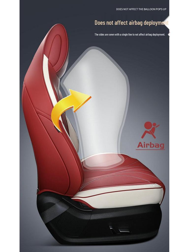 BYD-Song PLUS 5-Seat SUV All-Season Leather Seat Cover