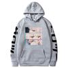 Аниме-толстовка с капюшоном Darling In The Franxx Pullover Zero Two Hoodies Unisex Harajuku Hip Hop Sweatshirts Streetwear Unisex Tops
