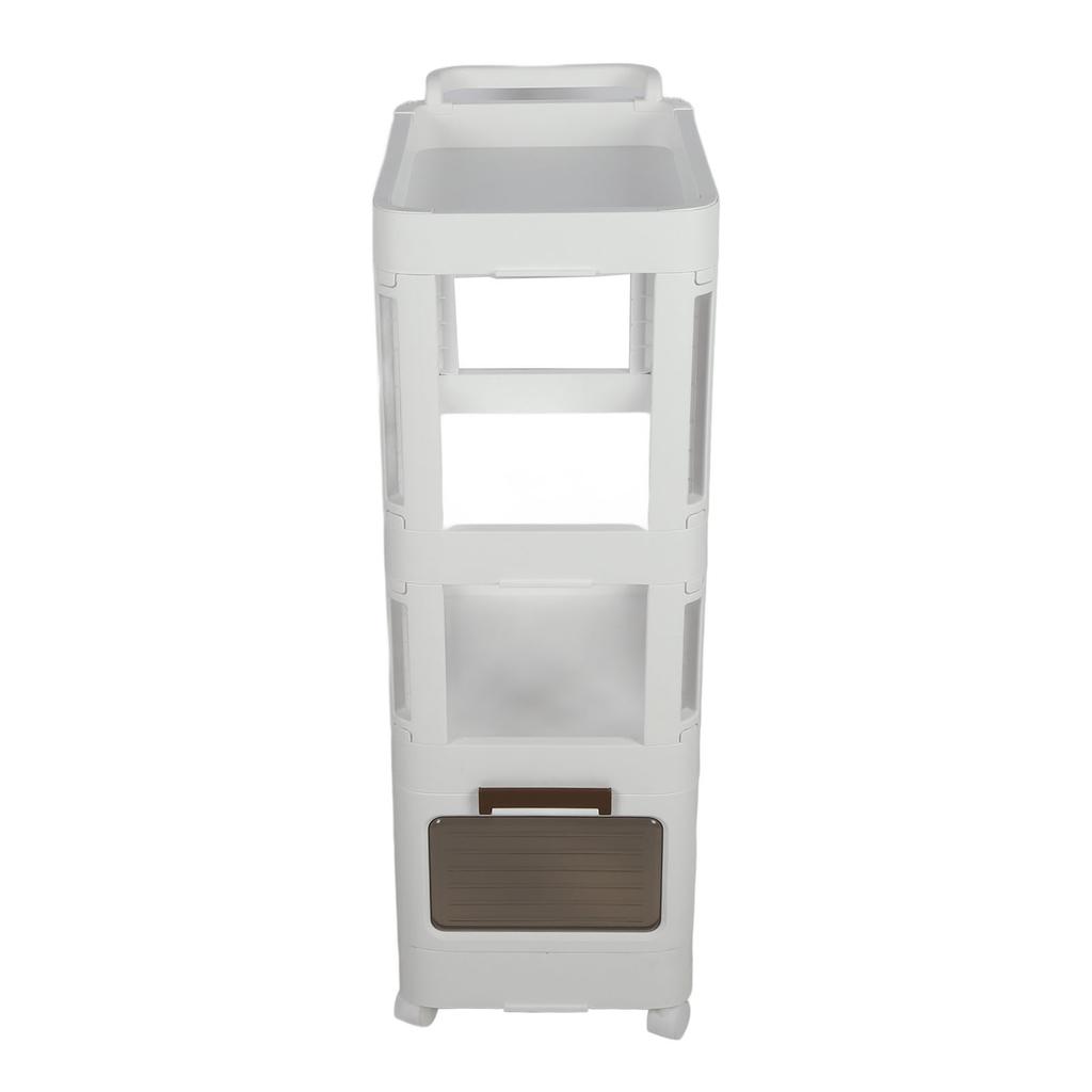 Тележка для хранения на колесах, многофункциональная, большая вместимость, портативная, мобильная, хозяйственная тележка для