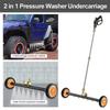 4000 PSI Car Chassis High Pressure Washer Floor Wash Water Broom 22 Inch Dual Function Undercarriage Surface Cleaner