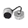 WEIPU WY20 ZM Задняя гайка Гнездо 2 3 4 5 6 7 8 9 12 15 контактов Промышленный Наружный Водонепроницаемый Авиационный Разъем Питание M20 IP67