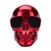New Plating Skull Portable Wireless Bluetooth Speaker Mini Subwoofer Stereo with DSP Compatible Phone/PC Outdoor Car Waterproof Audio
