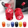 4Pcs Aluminum Car Wheel Tire Valve Caps Tyre Rim Stem Covers Airdust Waterproof For BMW G20 G38 F20 F39 F48 E46 E60 E36 E39 E70 CD0