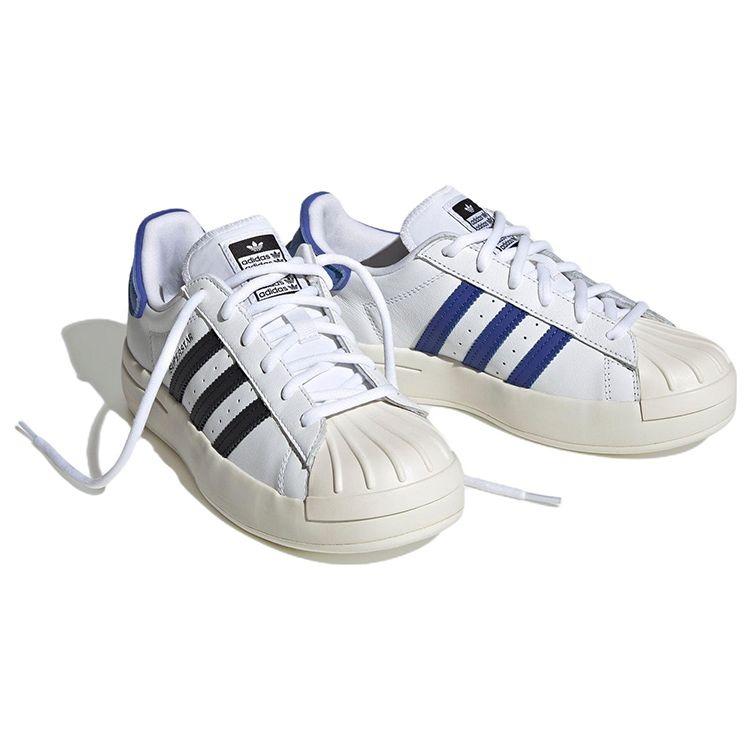 adidas Superstar Ayoon белые черные синие женские кроссовки Cloud-White Core-Black Off-White HP9579