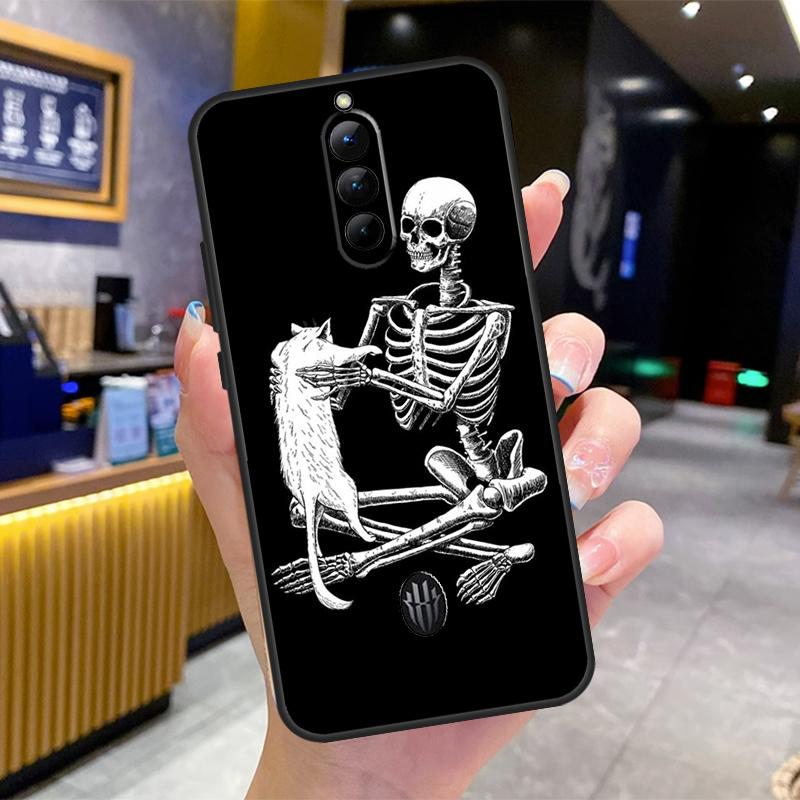 Психоделический чехол-скелет для Nubia Red Magic 8 9 10 Pro Plus 6 7 6S 7S Pro 6R 5G RedMagic 8S 9S Pro Plus