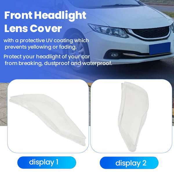 Прозрачная крышка левой фары для Honda Civic F