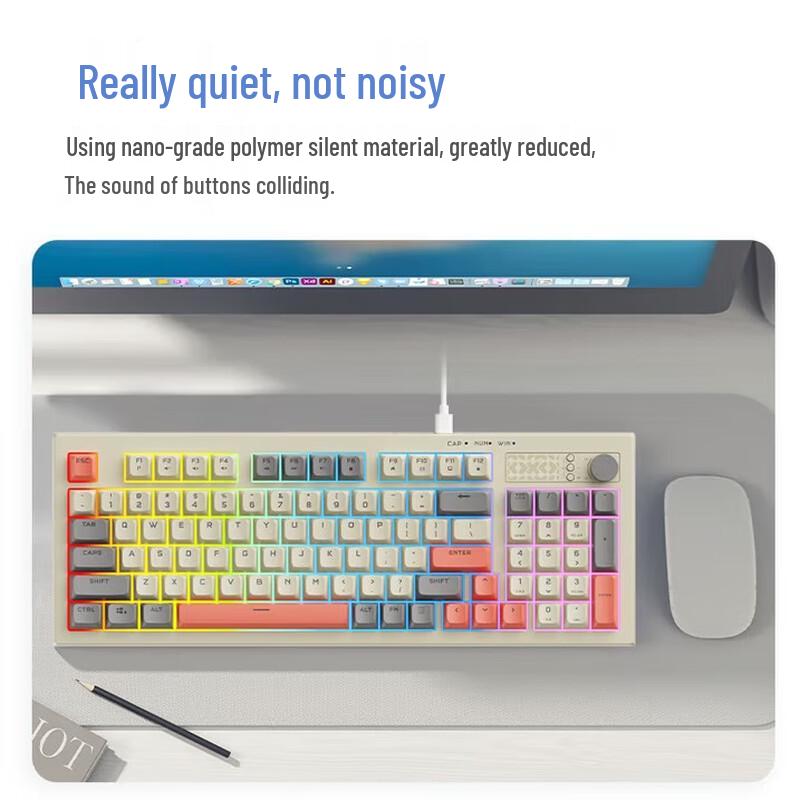 Lenovo Xiaoxin K2 Wired Gaming Keyboard and Mouse Combo