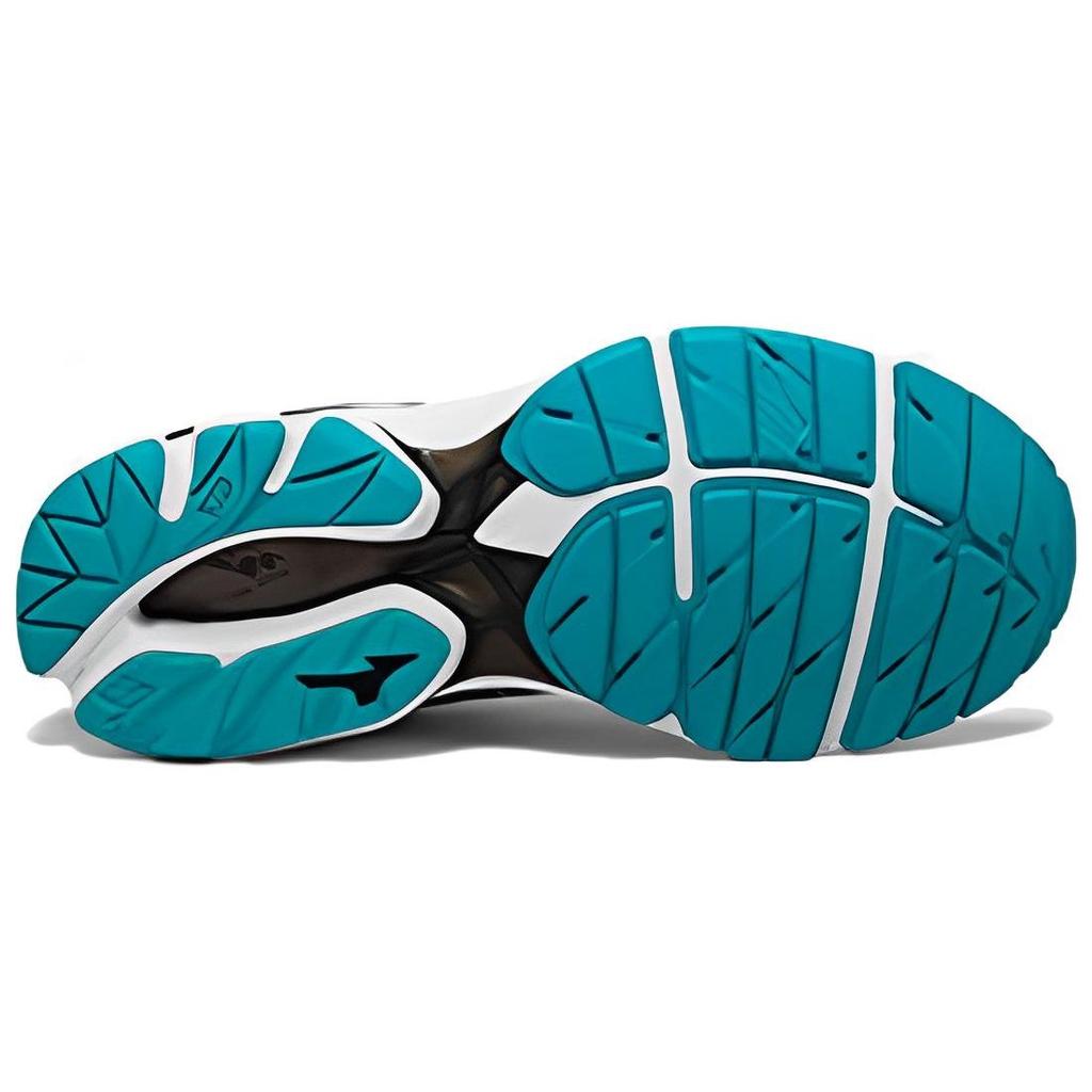 Mizuno Круглый носок шнуровка нескользящие прочные низкие кроссовки женские кроссовки серый черный J1GD191010