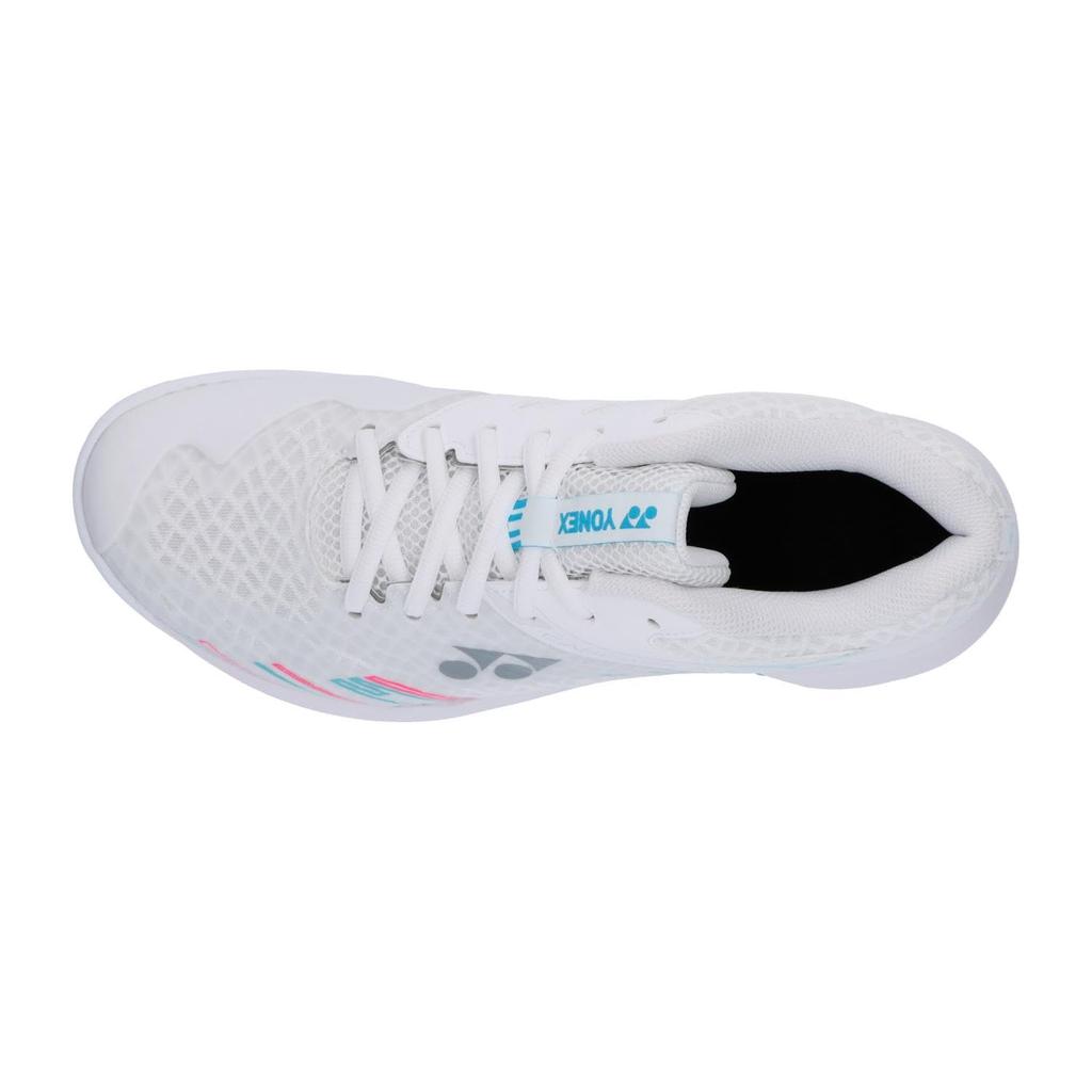 YONEX Power Cushion Cascade Axel Mid Бадминтон Синий Размер см Обувь, Белый/Небесно-голубой (175), 25,0