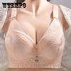 C D E CUP Plus Size Bra for Women Sexy Push Up Bra Padding Lace Bras Underwire Crop Top Gorge Female Big Large Fashion