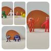 Rainbow Monster Banban Pvc Figurines Garden Themed Cartoon Collectibles