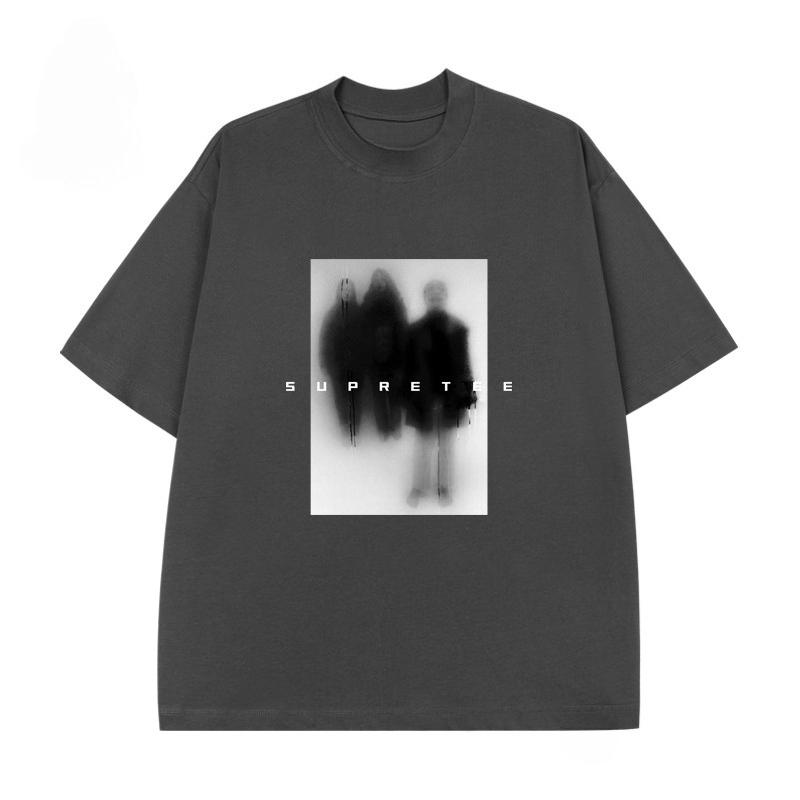 2025 Character Fashion Trend Clothing Pattern Printing Summer Luxury Brand Pure Cotton Men's And Women's T-shirts Short Sleeves