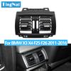 LHD RHD Car Rear AC Fresh Air Conditioning  Vent Grille Cover Outlet Panel Replacement For BMW X3 X4 F25 F26