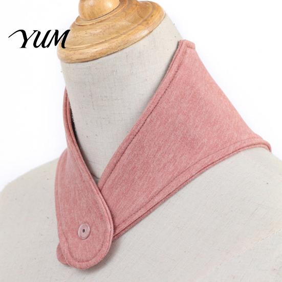 Breathable Thermal Neck Wrap Warmer for Winter Cold Weather, Silk Velvet Wrap, Fleece Lined Indoor Sleeping Gaiter with Hidden Snap Fastening