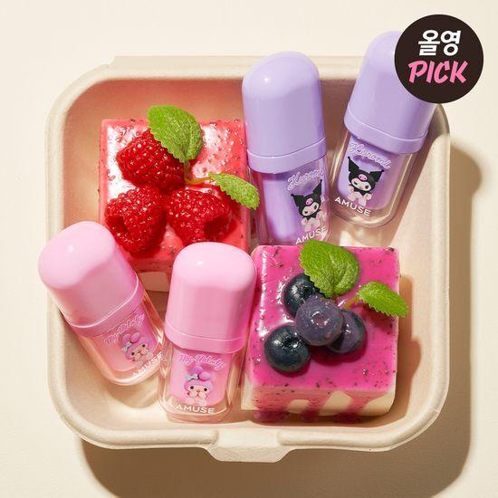 AMUSE Bebe Tint Лимитированная серия (+Мини-кисть для губ + Печать с персонажем)