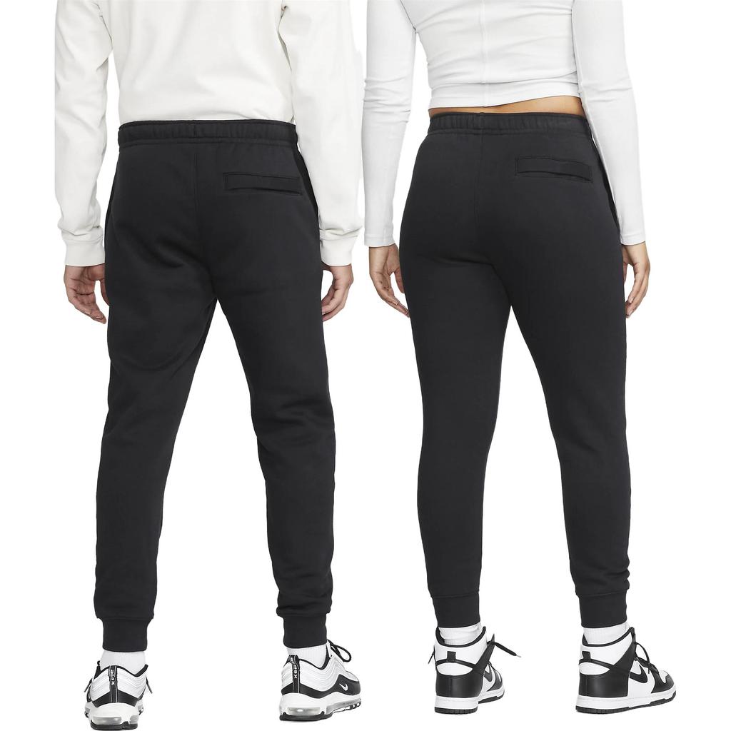 Nike Спортивная одежда Club Fleece Joggers Black/Black/White Мужская уличная одежда BV2671-010