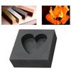 Heart-shaped Melting Refining Mold Grotesque Graphite Casting Mould Melting Crucible Mold