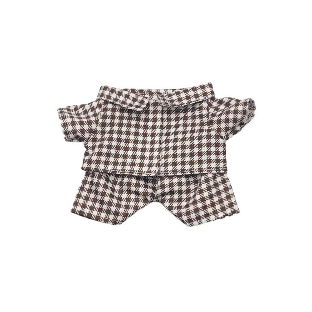 20 см Одежда Хлопковая Кукла Аксессуары Рубашка Пижамный Комплект Одежда для Куклы Игрушка