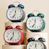 Silent Operation Metal Alarm Clock Loud Ringtone Mechanical Clock  Home Decoration