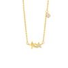 Commuter simple ins wind little starfish pendant 925 sterling silver necklace women's European and American fashion jewelry